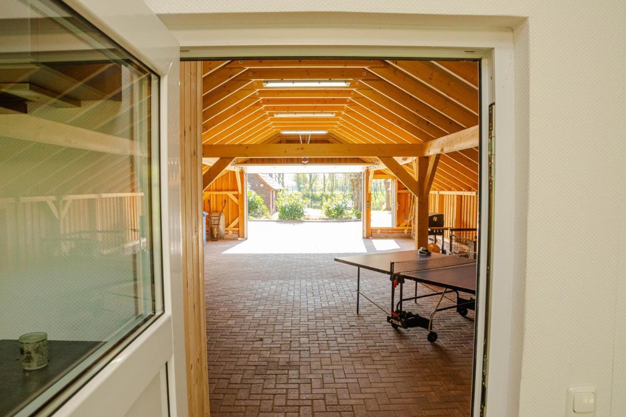 Reetdach Ostfriesenhaus Villa Sudbrookmerland Ngoại thất bức ảnh