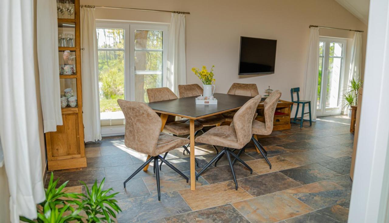 Reetdach Ostfriesenhaus Villa Sudbrookmerland Ngoại thất bức ảnh